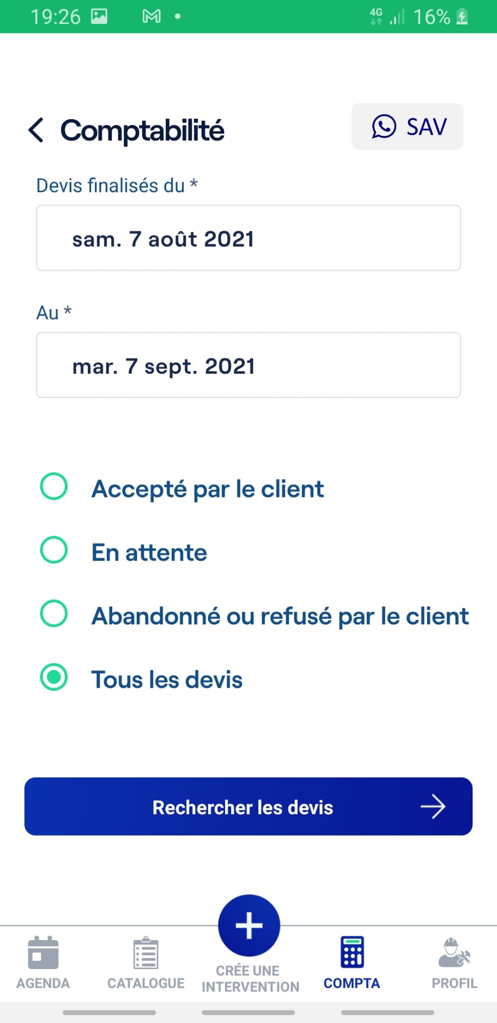 Mes devis_appli
