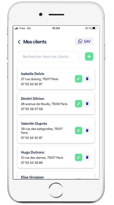 Mes clients